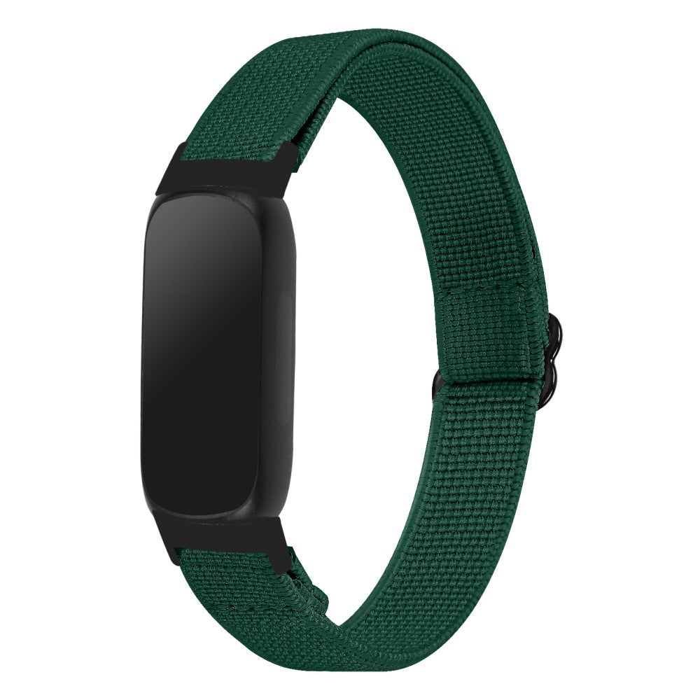 Mega Hårdfør Nylon Rem passer til Fitbit Inspire 3 - Grøn#serie_1