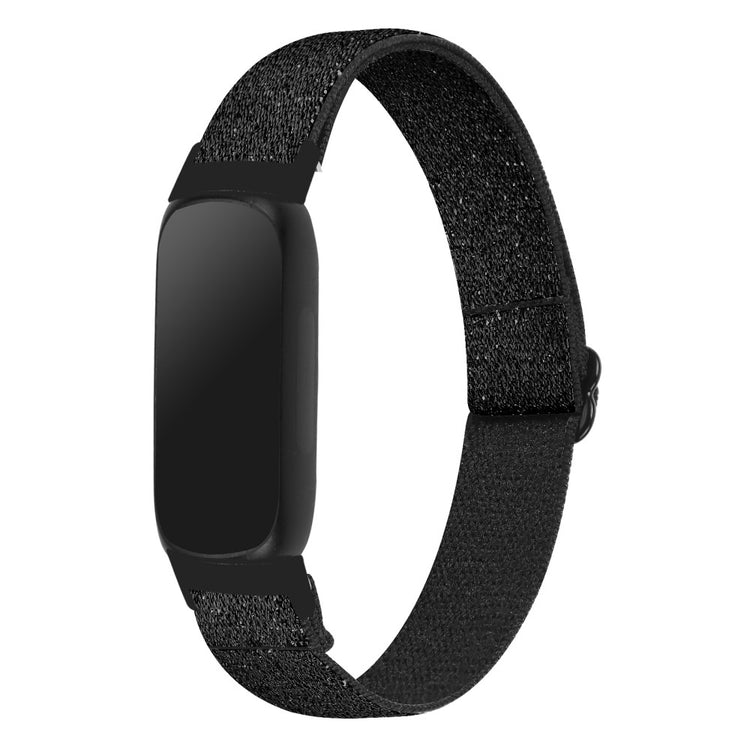 Mega Hårdfør Nylon Rem passer til Fitbit Inspire 3 - Sort#serie_9