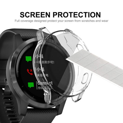 Rigtigt Godt Silikone Cover til Garmin Venu 2S / Garmin Vivoactive 4S - Gennemsigtig#serie_2