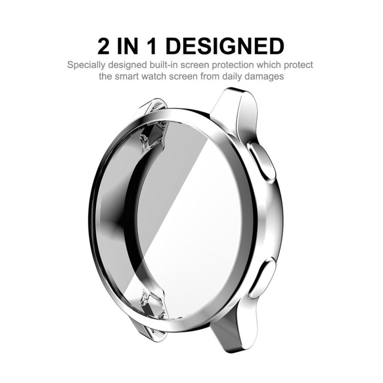 Rigtigt Godt Silikone Cover til Garmin Venu 2S / Garmin Vivoactive 4S - Sølv#serie_4