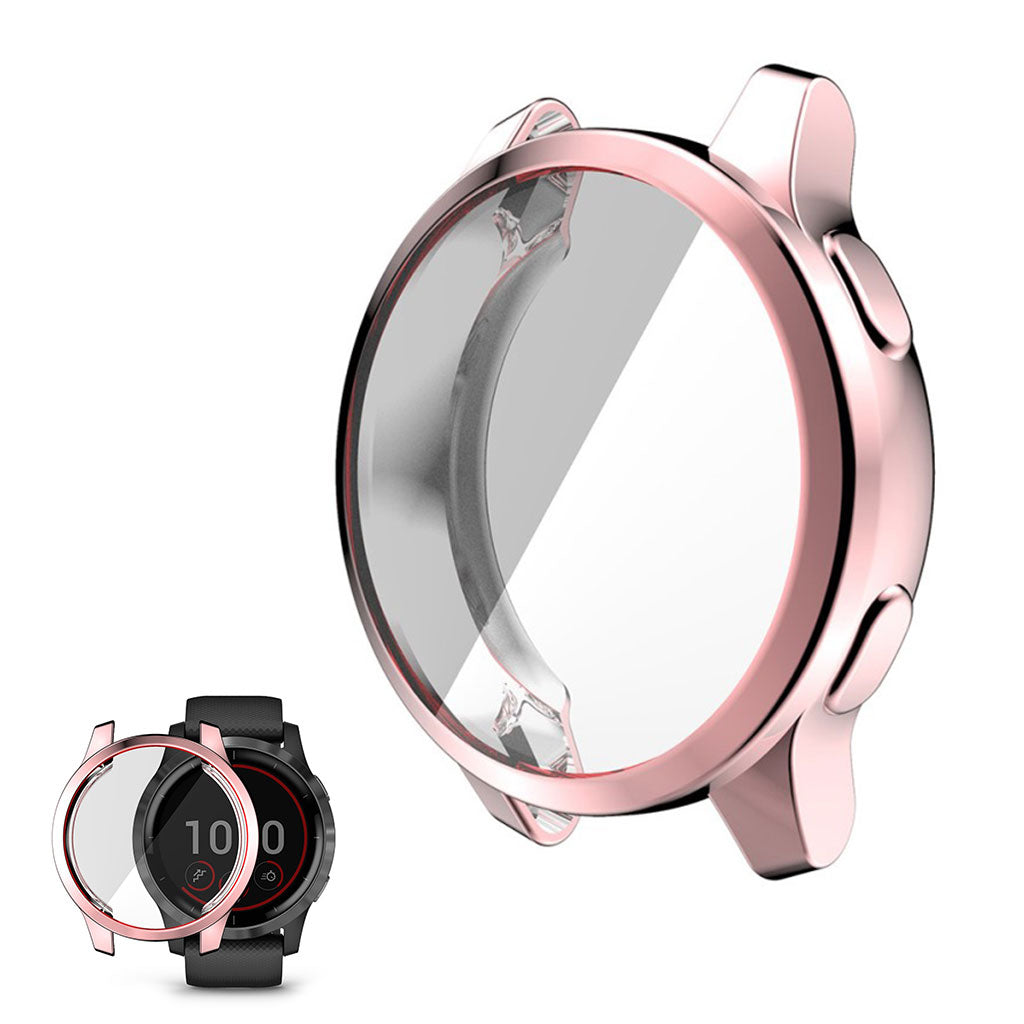 Mega Godt Silikone Cover til Garmin Venu 2 / Garmin Vivoactive 4 - Pink#serie_2