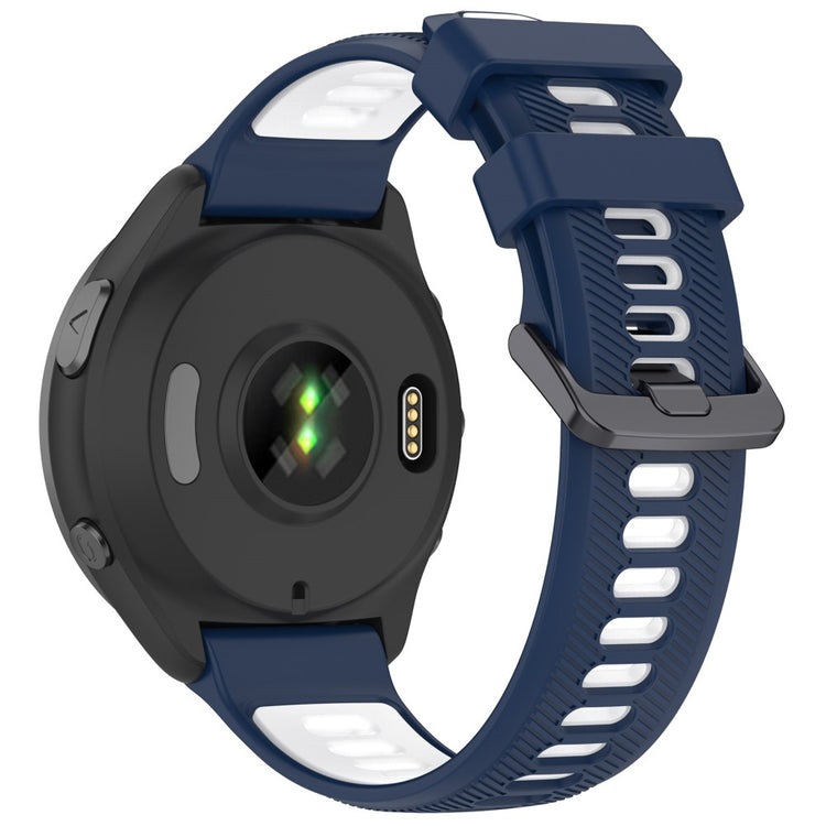 Super Slidstærk Silikone Universal Rem passer til Smartwatch - Blå#serie_8