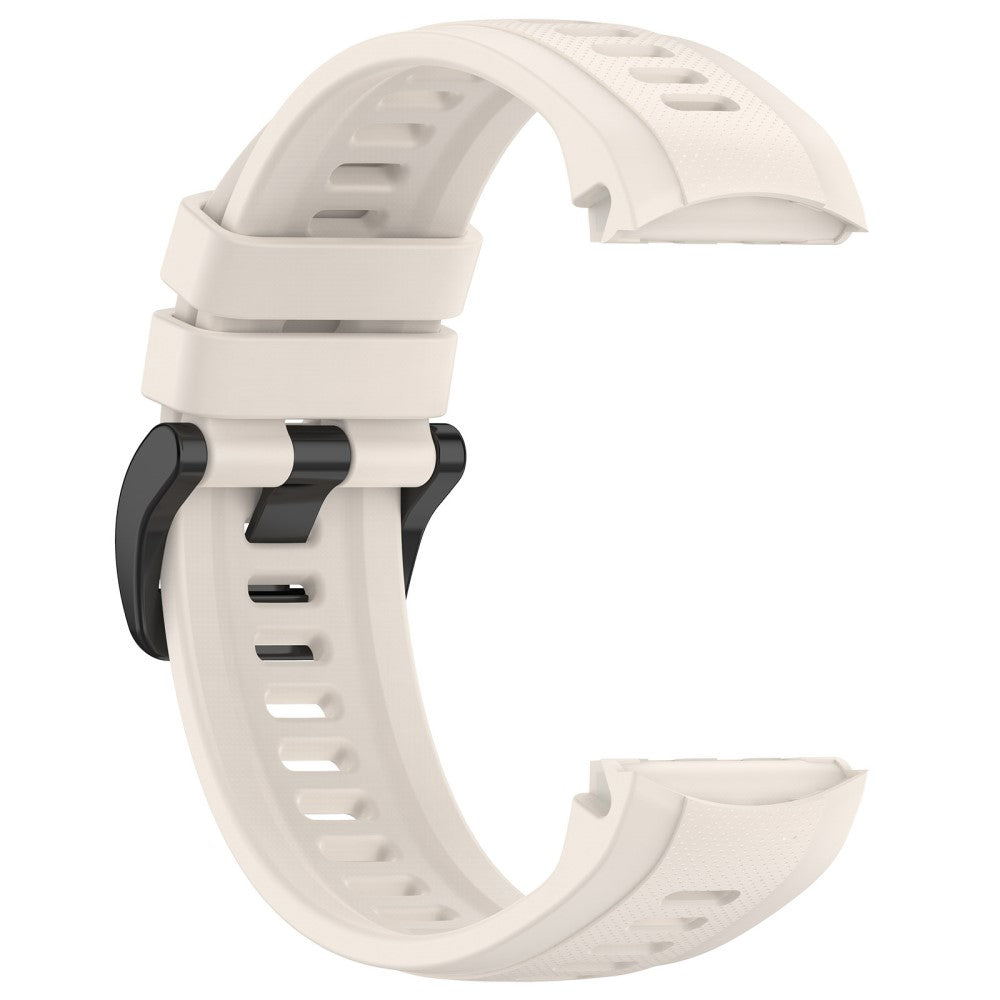 Metal Og Silikone Universal Rem passer til Garmin Approach S70 (42mm) / Garmin Approach S70 Series - Hvid#serie_5