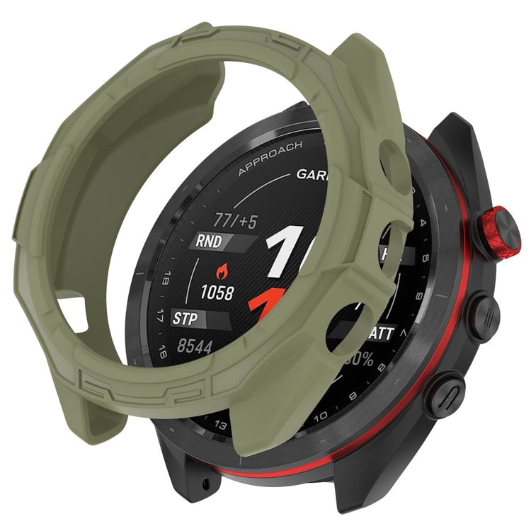 Garmin Approach S70 (42mm) hollow protective cover - Jungle Green#serie_2