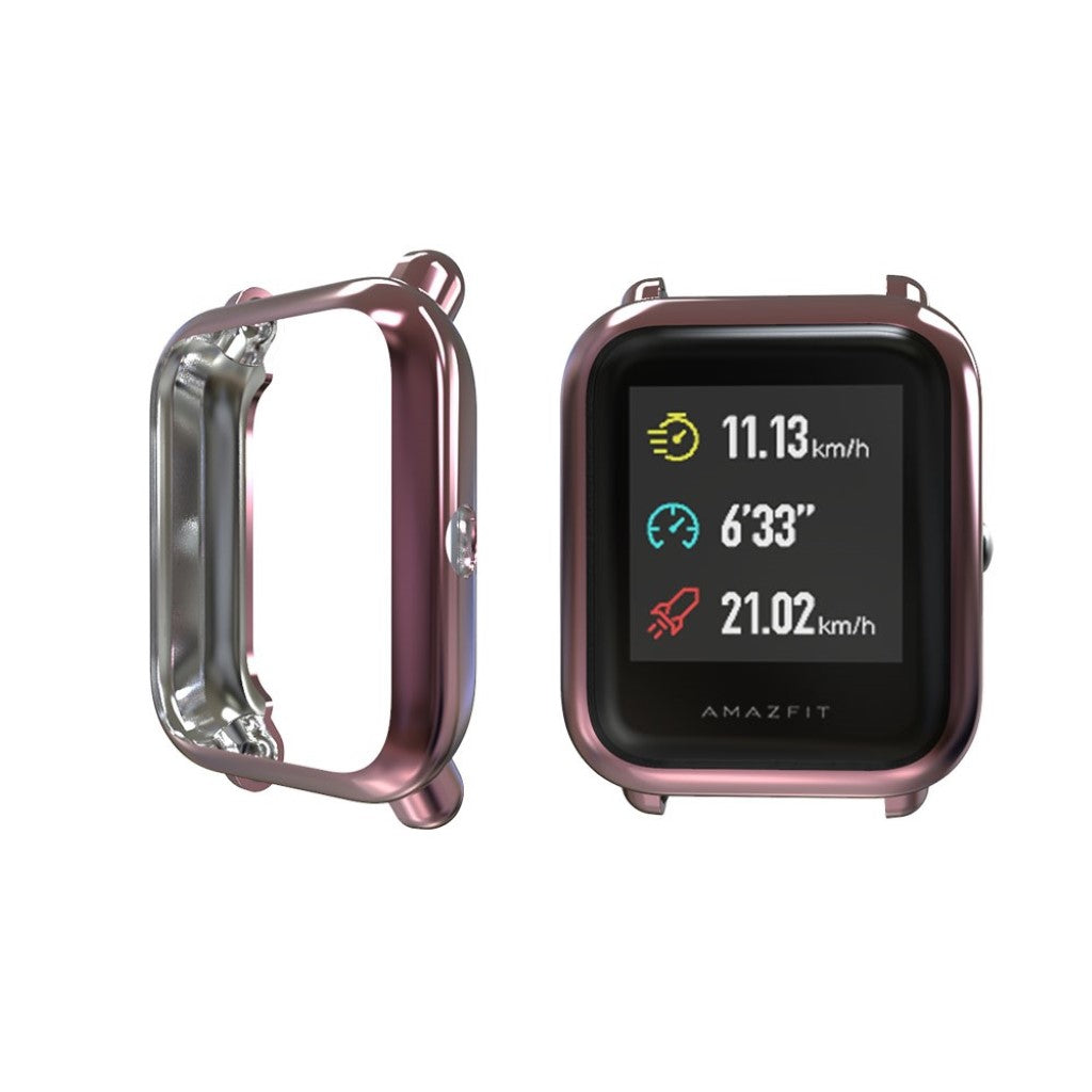 Rigtigt Fed Amazfit Youth Silikone Cover - Pink#serie_1