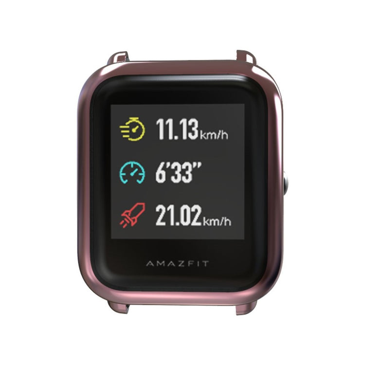 Rigtigt Fed Amazfit Youth Silikone Cover - Pink#serie_1