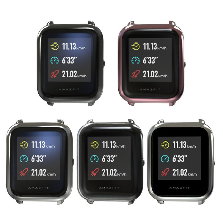 Rigtigt Fed Amazfit Youth Silikone Cover - Sølv#serie_5