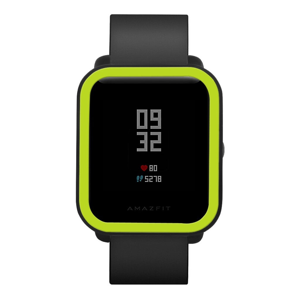 Beskyttende Amazfit Youth Silikone Cover - Sort#serie_4
