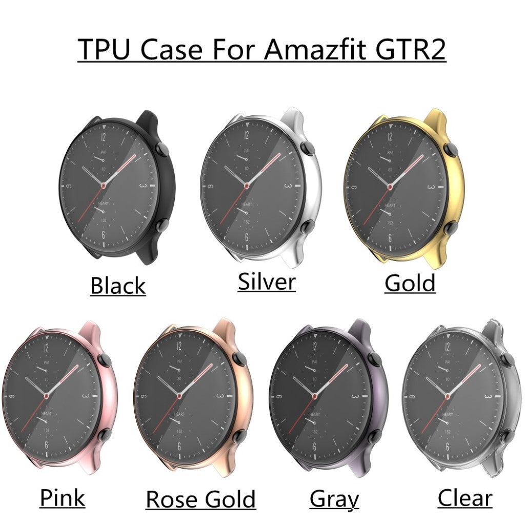 Flot Silikone Cover til Amazfit GTR 2 - Pink#serie_1