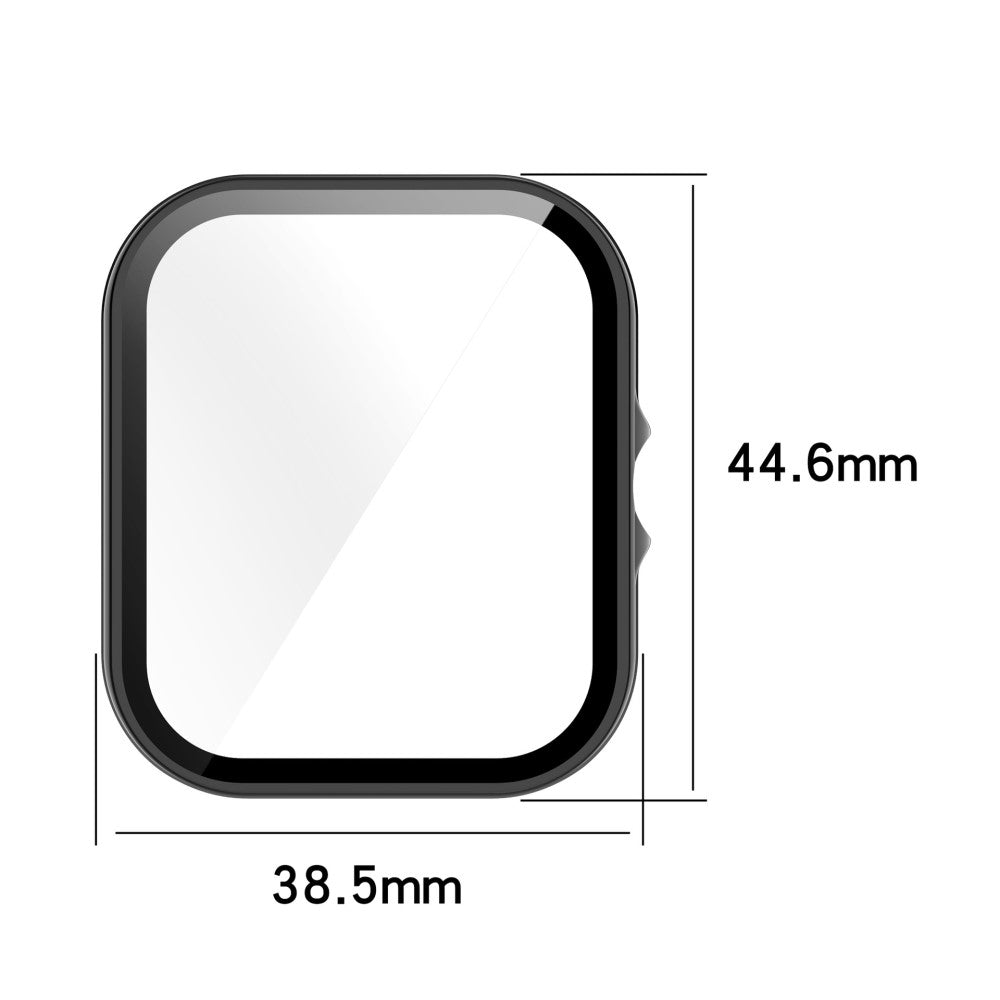 Vildt Fint Plastik og Glas Cover til Amazfit GTS 3 - Sort#serie_1