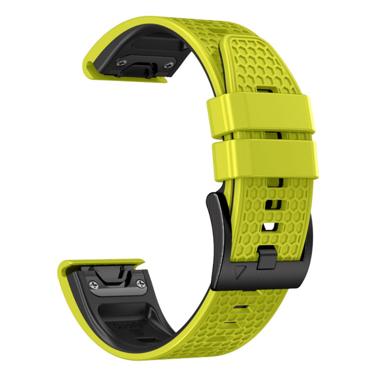 Smuk Silikone Universal Rem passer til Smartwatch - Grøn#serie_1