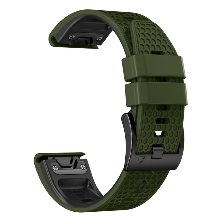 Smuk Silikone Universal Rem passer til Smartwatch - Grøn#serie_8