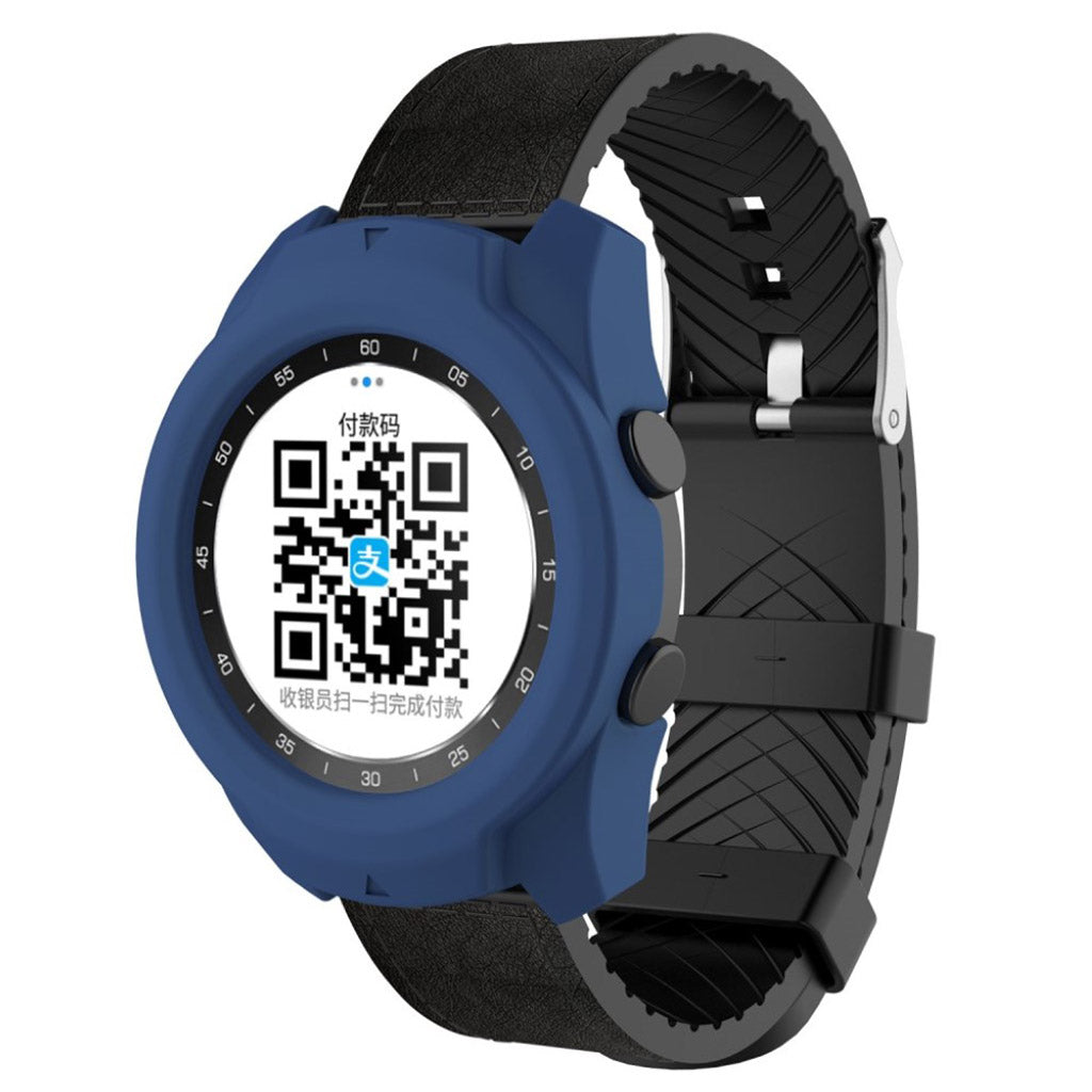 Mega Flot Ticwatch Pro Silikone Cover - Blå#serie_4
