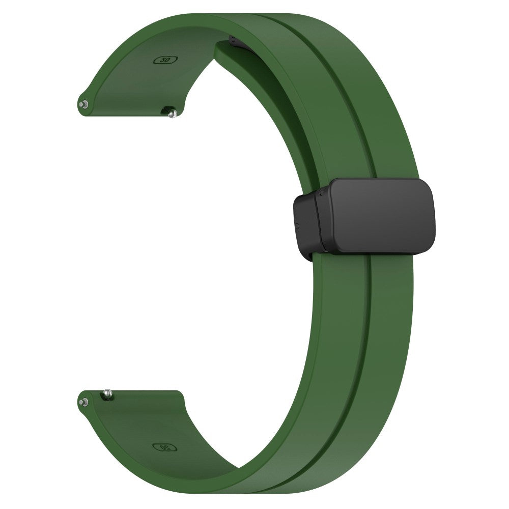 Mega Sejt Silikone Universal Rem passer til Smartwatch - Grøn#serie_6