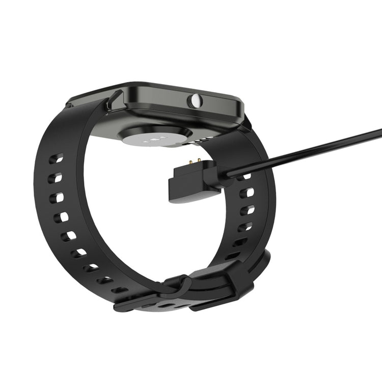 1m Realme Watch 3 / Realme Watch 3 Pro Magnetisk  USB Opladningskabel - Sort#serie_1
