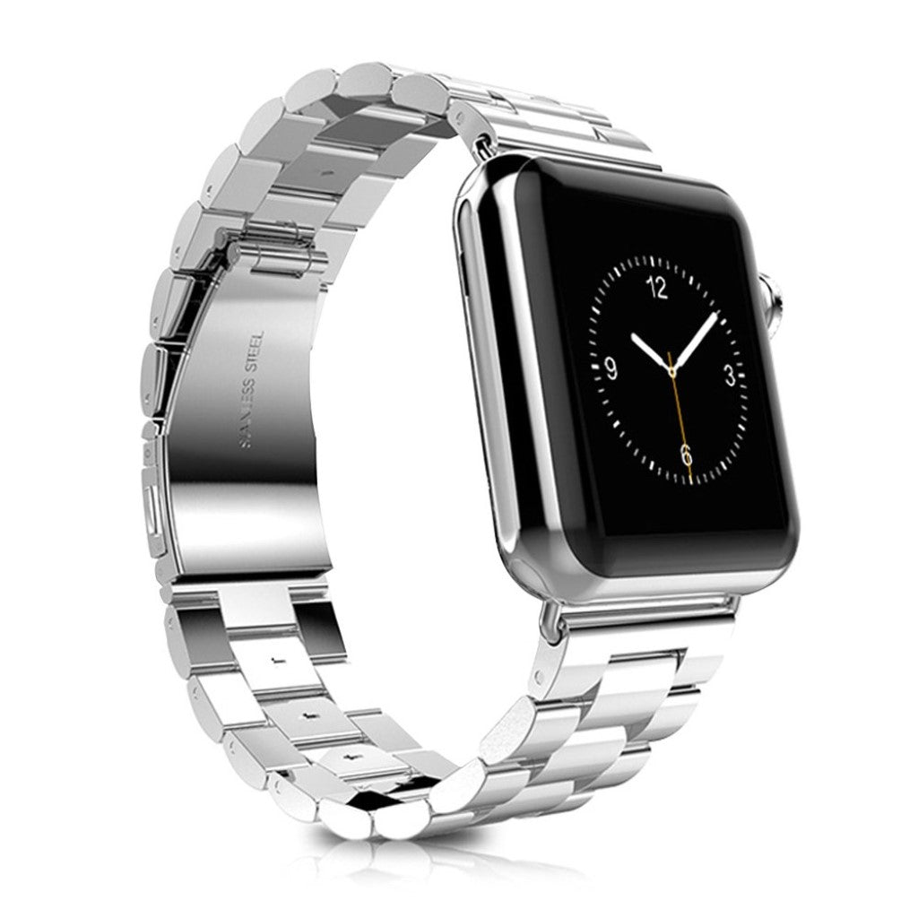 Rigtigt cool Apple Watch Series 1-3 42mm Metal Rem - Sølv#serie_8