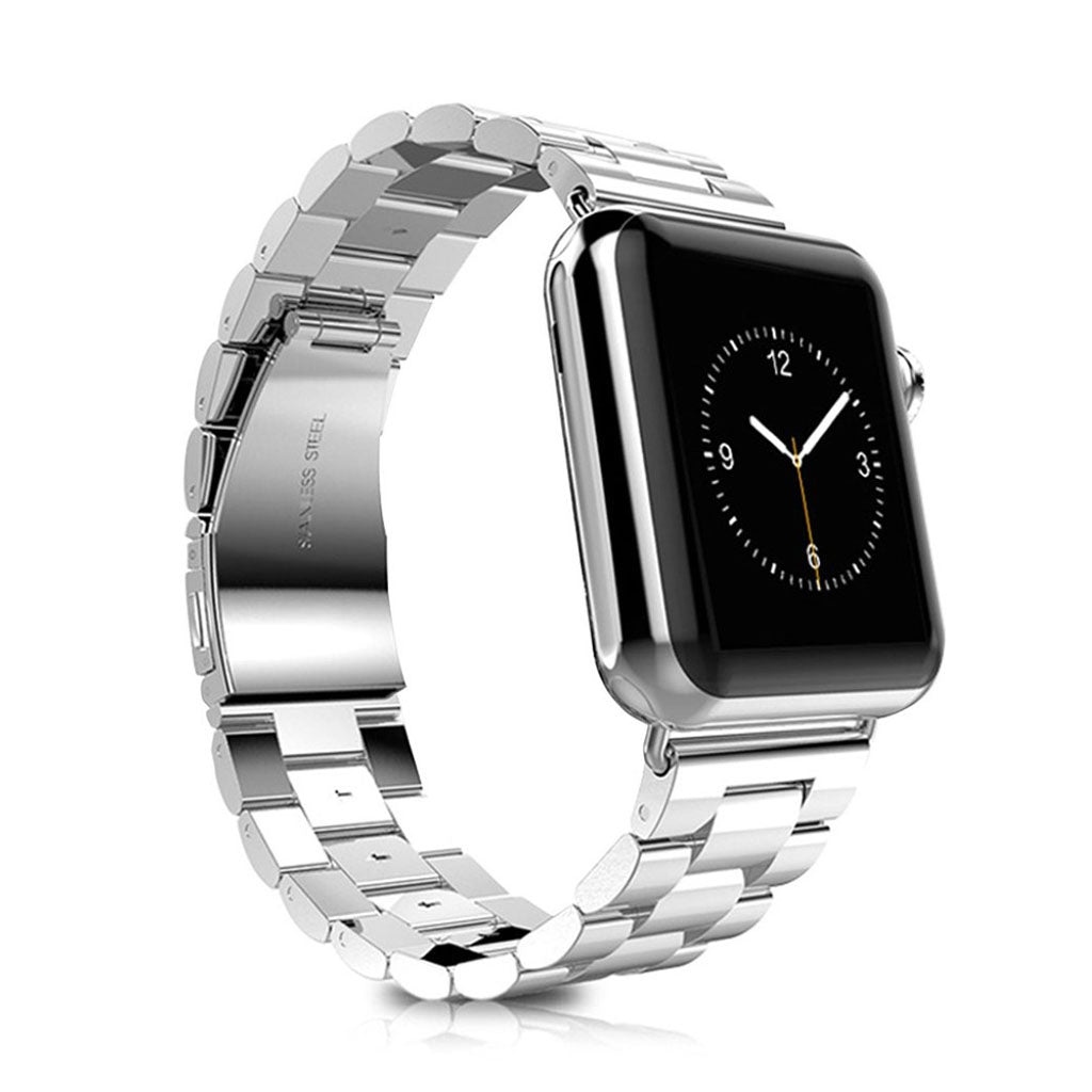 Rigtigt cool Apple Watch Series 1-3 42mm Metal Rem - Sølv#serie_8