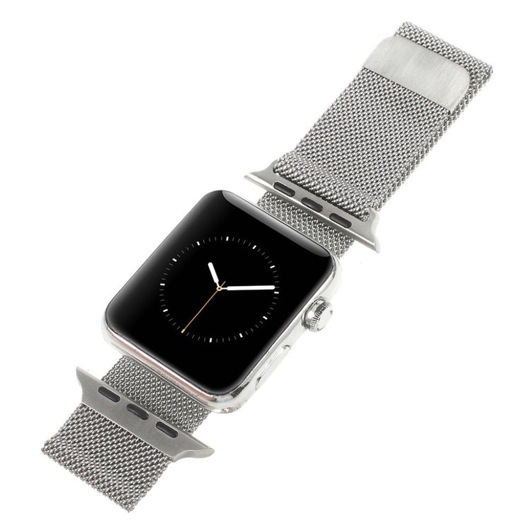 Super flot Apple Watch Series 1-3 42mm Metal Rem - Sølv#serie_3