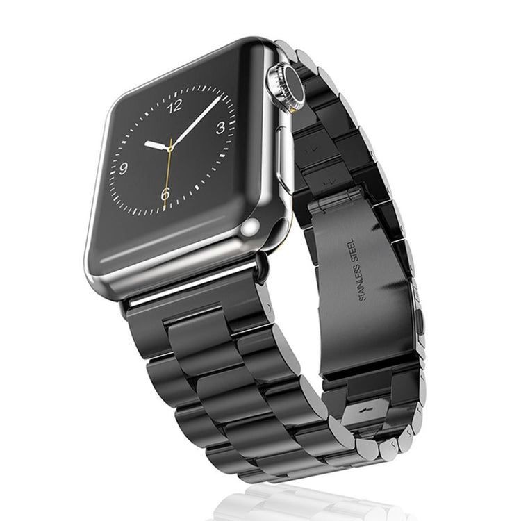 Mega smuk Apple Watch Series 1-3 42mm Metal Rem - Sort#serie_2