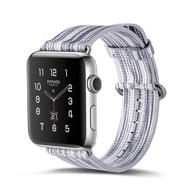 Helt vildt smuk Apple Watch Series 1-3 42mm Ægte læder Rem - Flerfarvet#serie_3