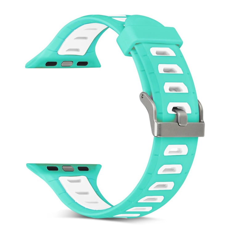 Fed Apple Watch Series 1-3 42mm Silikone Rem - Flerfarvet#serie_4