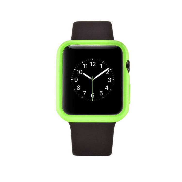 Skøn Apple Watch Series 1-3 38mm Plastik Rem - Grøn#serie_1
