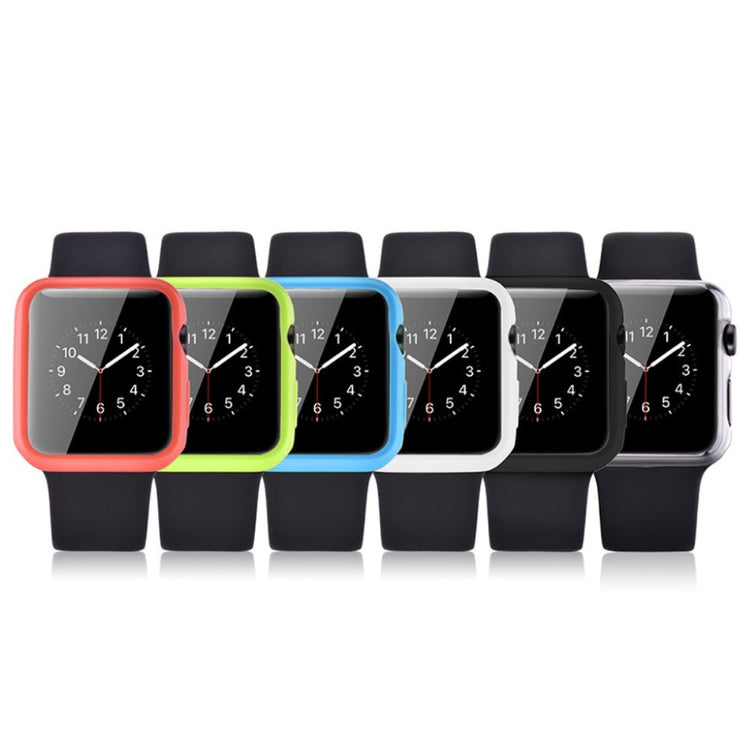 Skøn Apple Watch Series 1-3 38mm Plastik Rem - Blå#serie_2