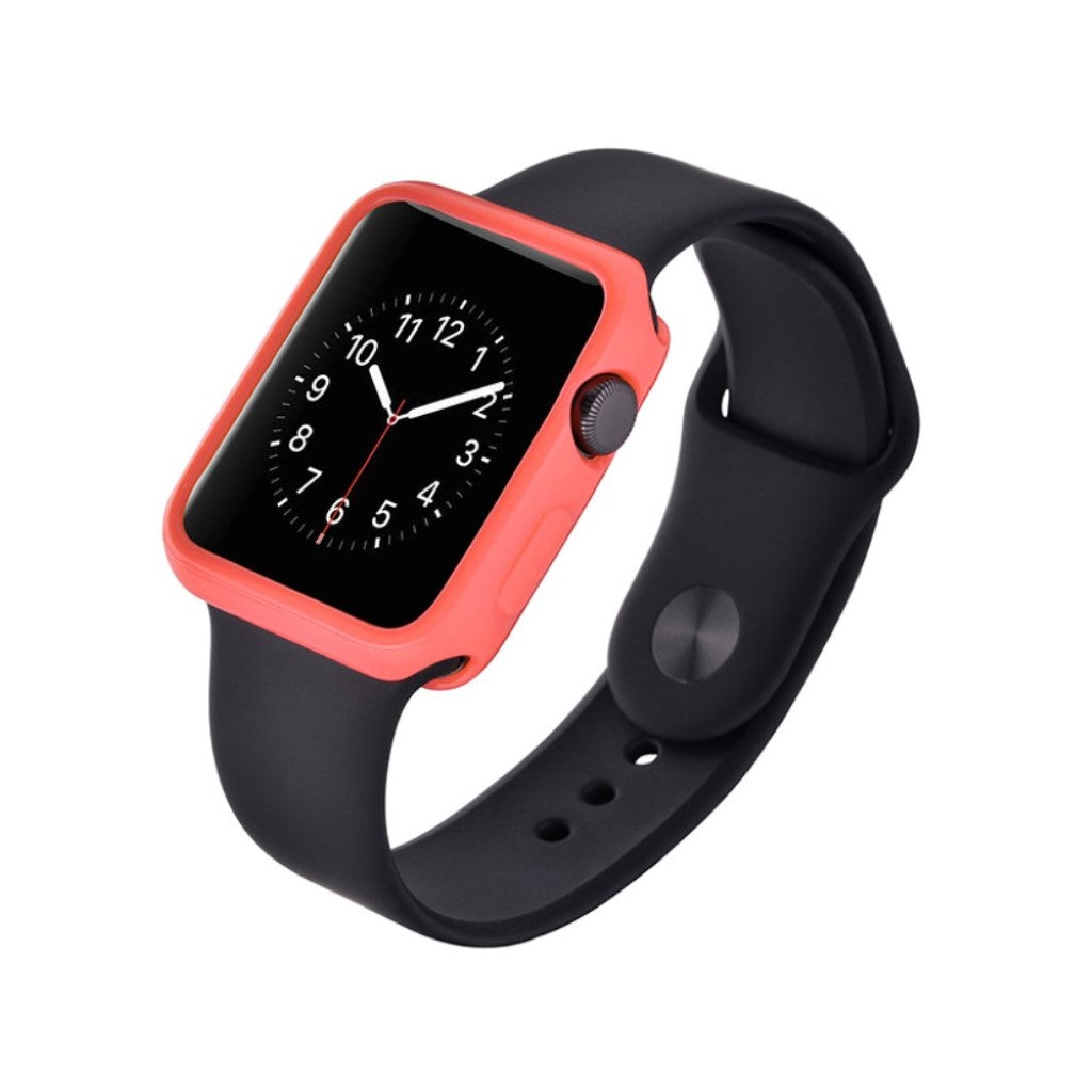 Skøn Apple Watch Series 1-3 38mm Plastik Rem - Pink#serie_3