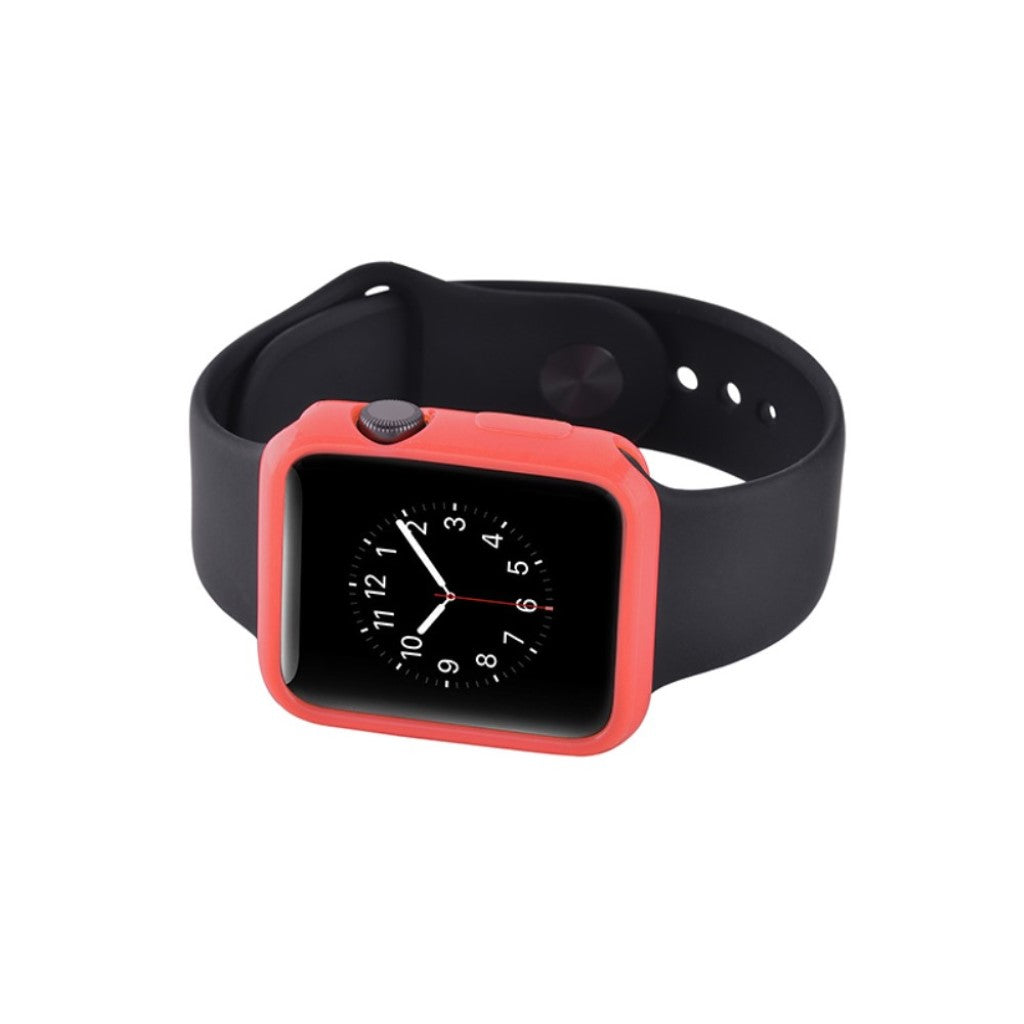 Skøn Apple Watch Series 1-3 38mm Plastik Rem - Pink#serie_3