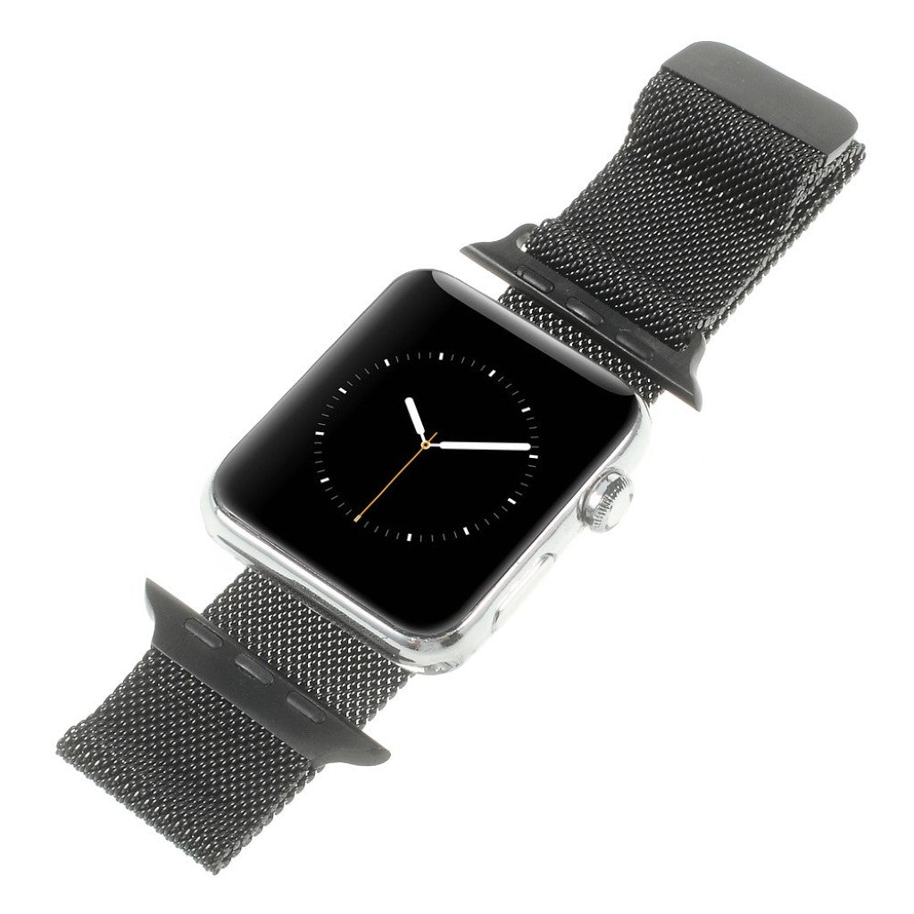 Komfortabel Apple Watch Series 1-3 38mm Metal Rem - Sort#serie_3