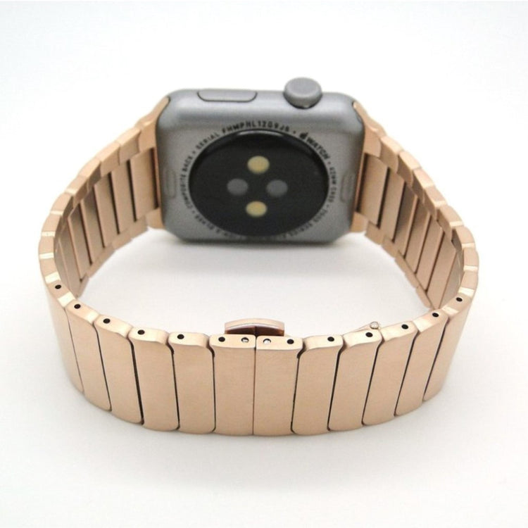 Rigtigt pænt Apple Watch Series 1-3 38mm Metal Rem - Pink#serie_2