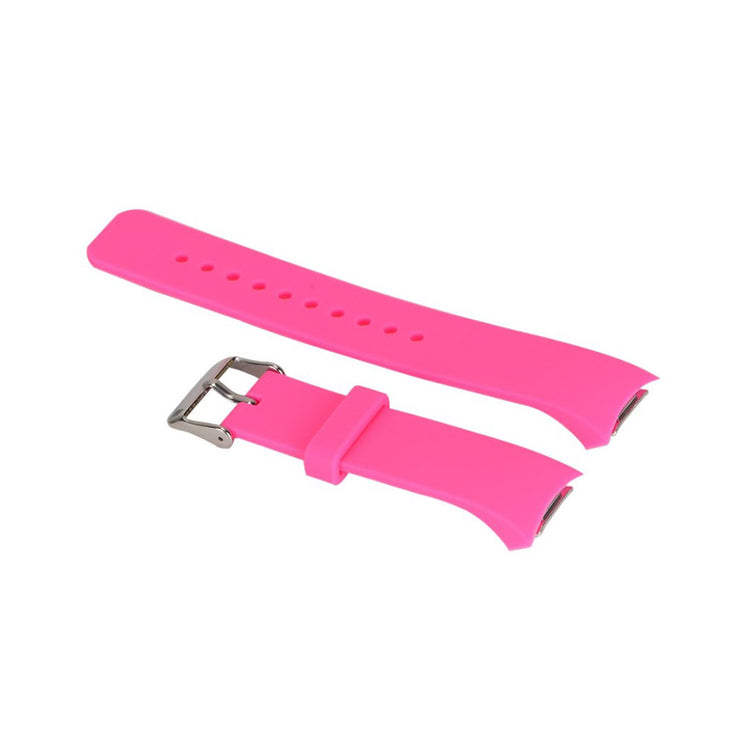 Fed Samsung Gear S2 Silikone Rem - Størrelse: S - Pink#serie_11