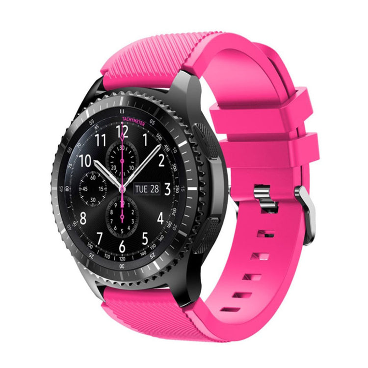 Fantastisk Samsung Gear S3 Silikone Rem - Pink#serie_12