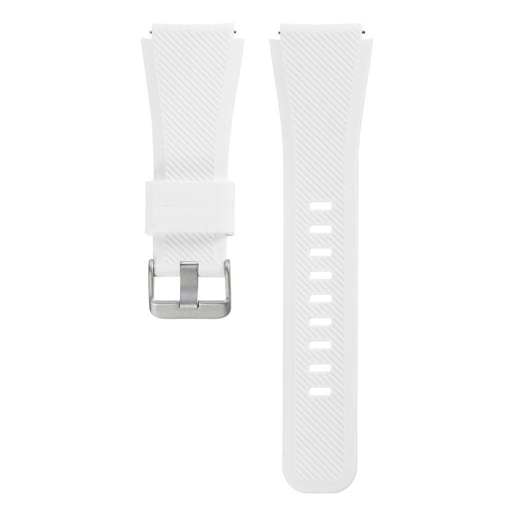 Rigtigt godt Samsung Gear S3 Silikone Rem - Hvid#serie_4