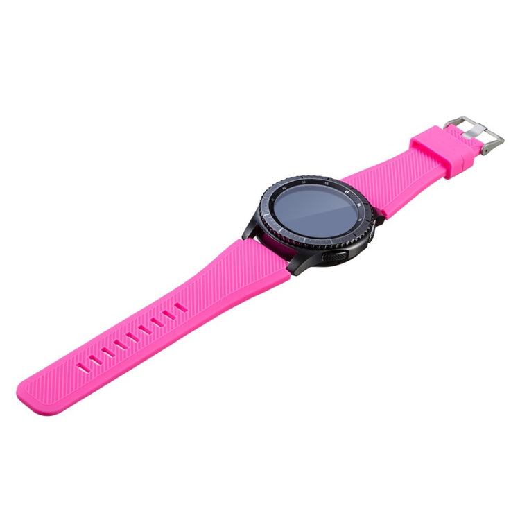 Helt vildt skøn Samsung Gear S3 Silikone Rem - Pink#serie_6