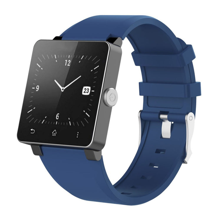 Super sejt Sony SmartWatch 2 Silikone Rem - Blå#serie_1