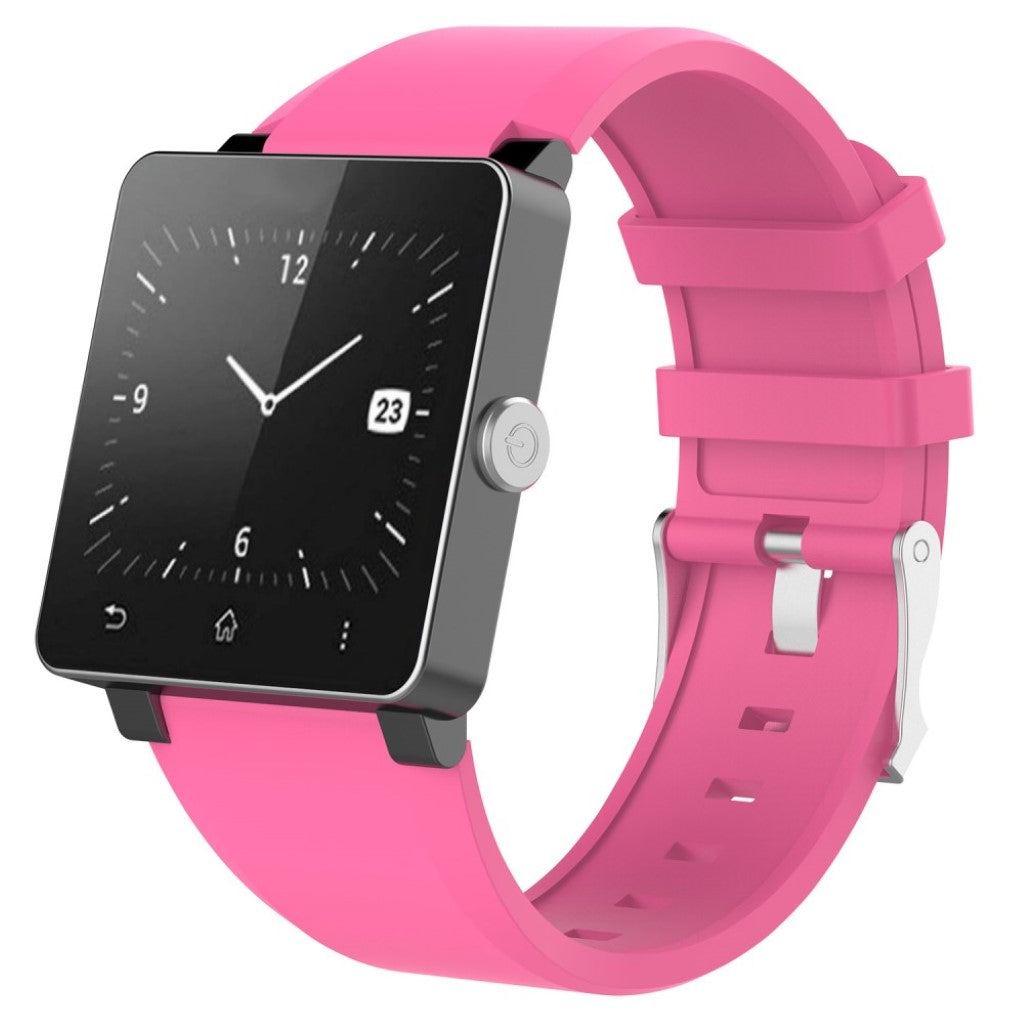 Super sejt Sony SmartWatch 2 Silikone Rem - Pink#serie_3