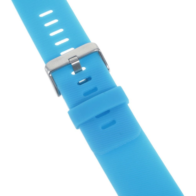 Rigtigt pænt Fitbit Blaze Silikone Rem - Blå#serie_3