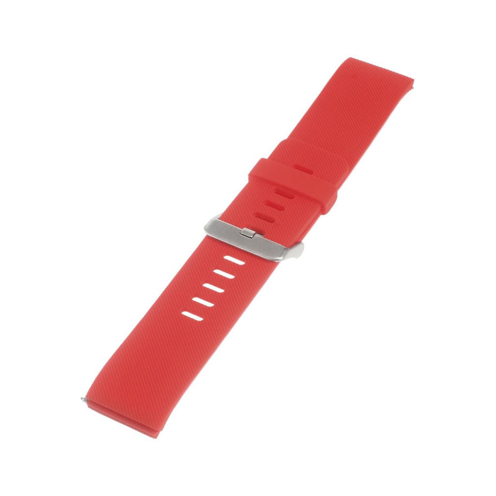Rigtigt pænt Fitbit Blaze Silikone Rem - Rød#serie_6