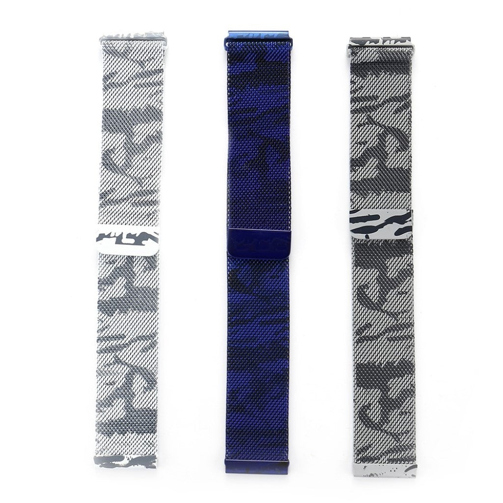Helt vildt fantastisk Fitbit Blaze Metal Rem - Blå#serie_1