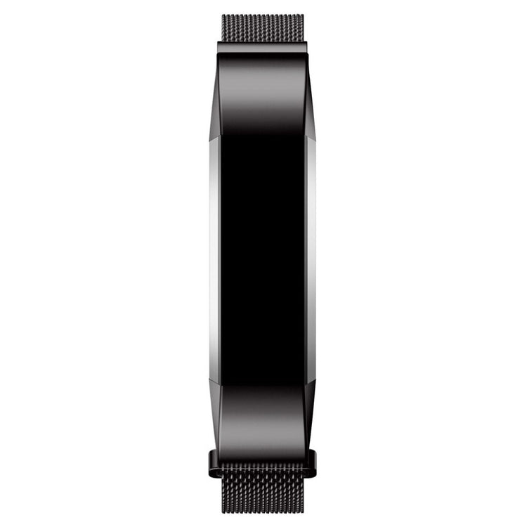 Super fint Fitbit Alta HR Metal Rem - Sort#serie_10