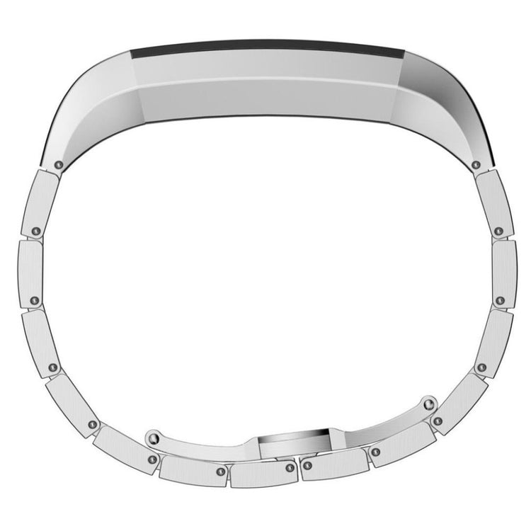 Rigtigt skøn Fitbit Alta HR Metal Rem - Sølv#serie_3