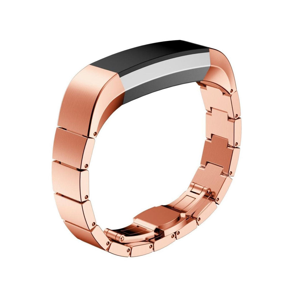 Rigtigt skøn Fitbit Alta HR Metal Rem - Pink#serie_5