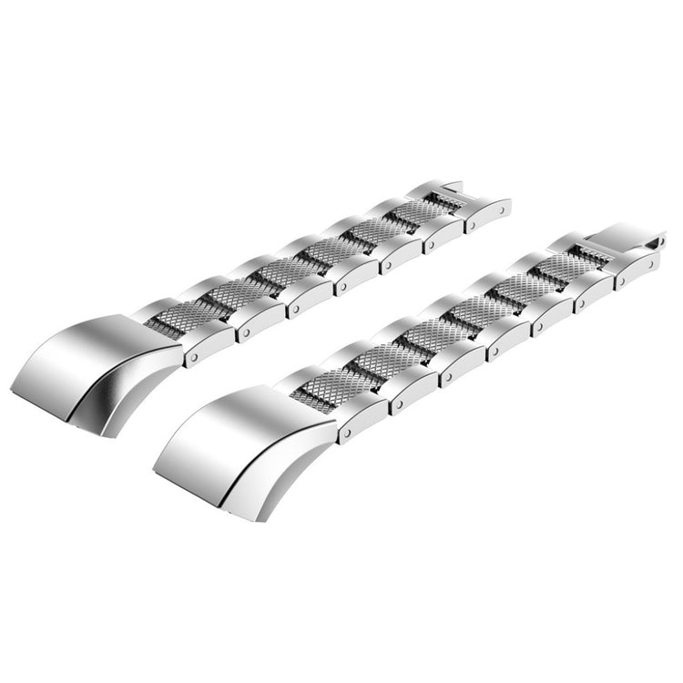 Vildt sejt Fitbit Alta HR Metal Rem - Sølv#serie_1