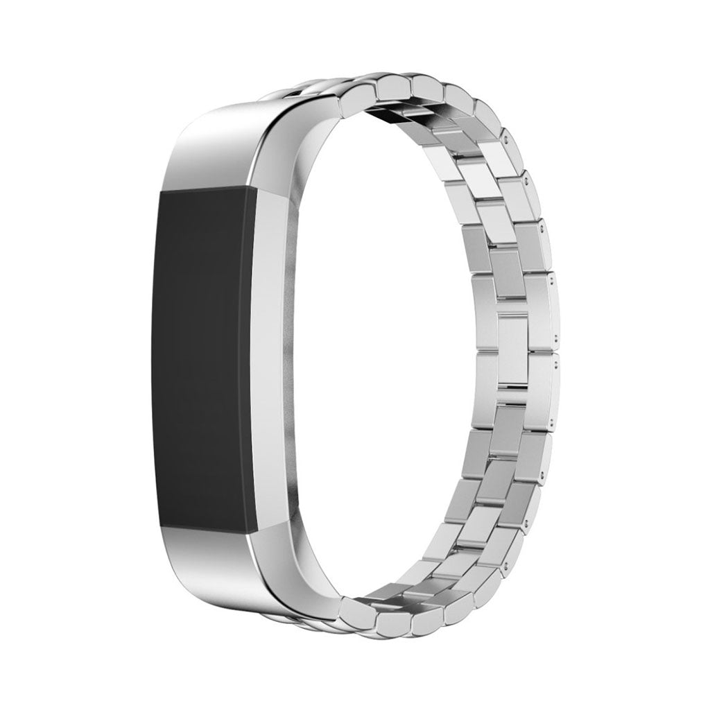 Helt vildt nydelig Fitbit Alta HR Metal Rem - Sølv#serie_2