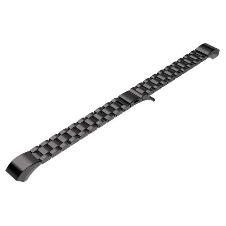 Rigtigt skøn Fitbit Alta HR Metal Rem - Sort#serie_012