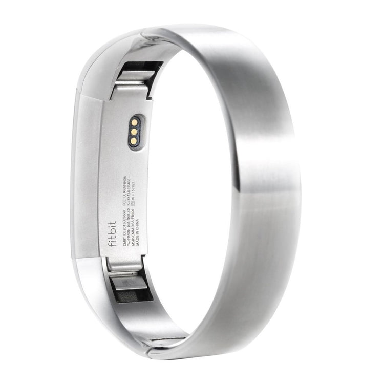 Solid Fitbit Alta HR Metal Rem - Sølv#serie_2