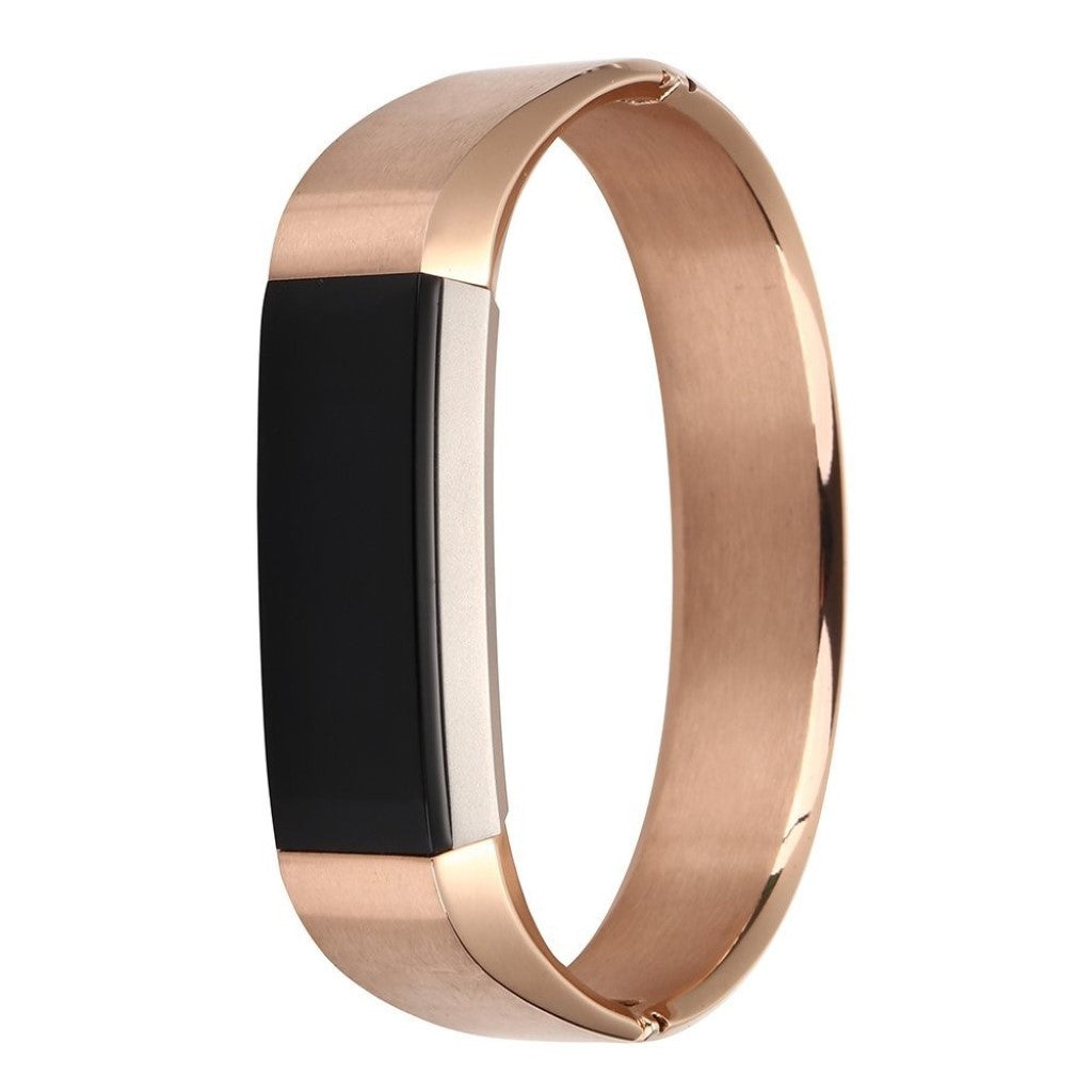 Solid Fitbit Alta HR Metal Rem - Pink#serie_3