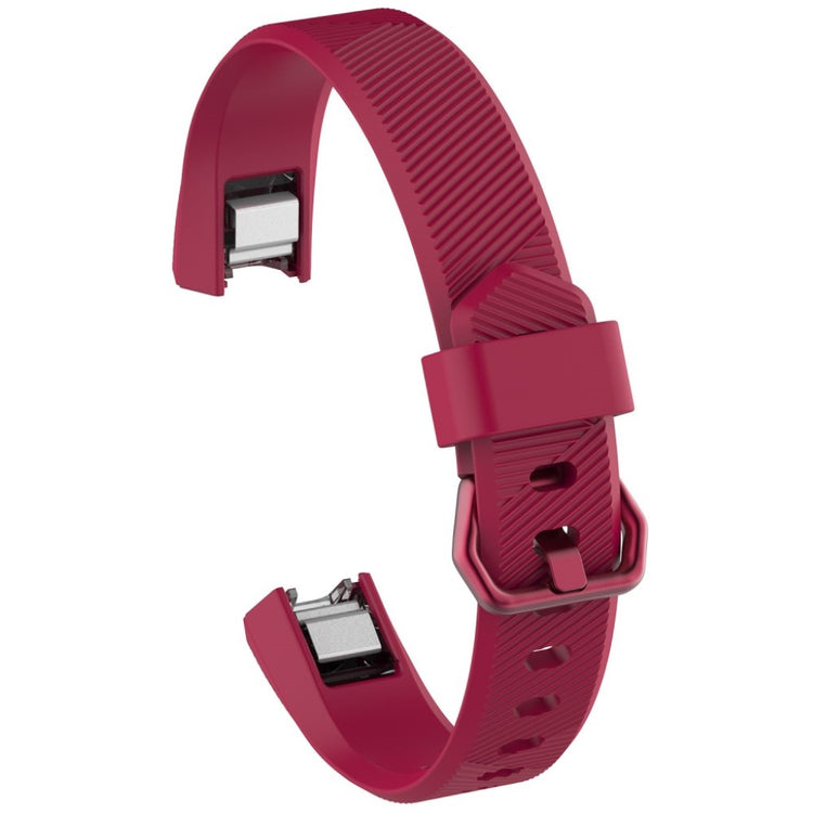 Rigtigt nydelig Fitbit Alta HR Silikone Rem - Pink#serie_10