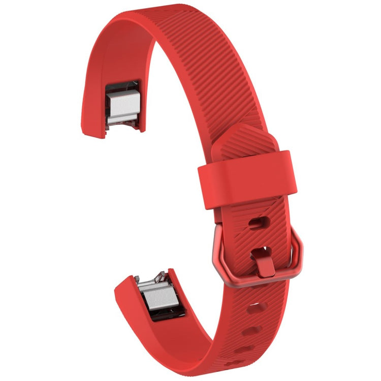 Rigtigt nydelig Fitbit Alta HR Silikone Rem - Rød#serie_9